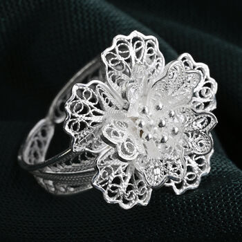 925 Silber Ring (Gr&ouml;&szlig;e 18.00) ca. 4,07g