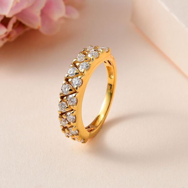 Moissanit Ring - 0,90 ct. image number 2