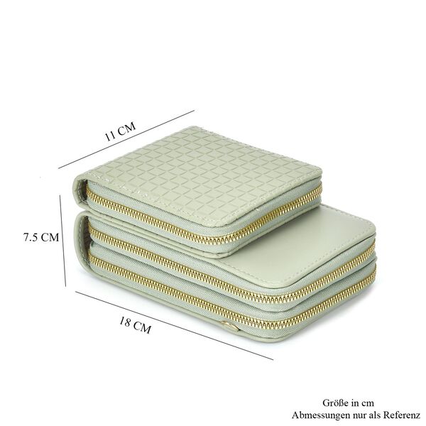 Moderne Umhängetasche mit RFID-Schutz, pastellgrün image number 5