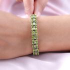 Natürliches Peridot-Armband in Silber, 29,88 ct. image number 2