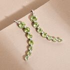 Peridot-Ohrringe in Silber, 2,70 ct. image number 1