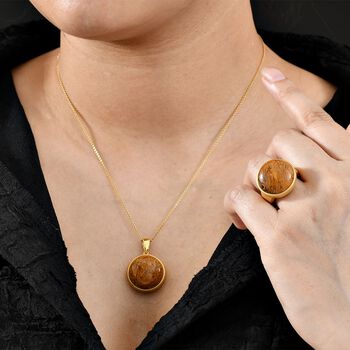 EverTrue 2er-Set Skript Stein Schmuckset - 48 ct.