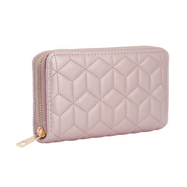 Brieftasche aus Kunstleder, Rosa image number 5