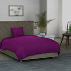 SERENITY NIGHT: 2er-Set Bettwäsche aus 100% Bambus,  135x200 cm 80x80 cm, Violett