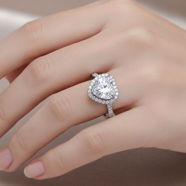 LUXURIANT DIAMANT - Lab Grown Diamant VS-EF Ring 950 Platin (Größe 17.00) ca. 5,50 ct image number 3