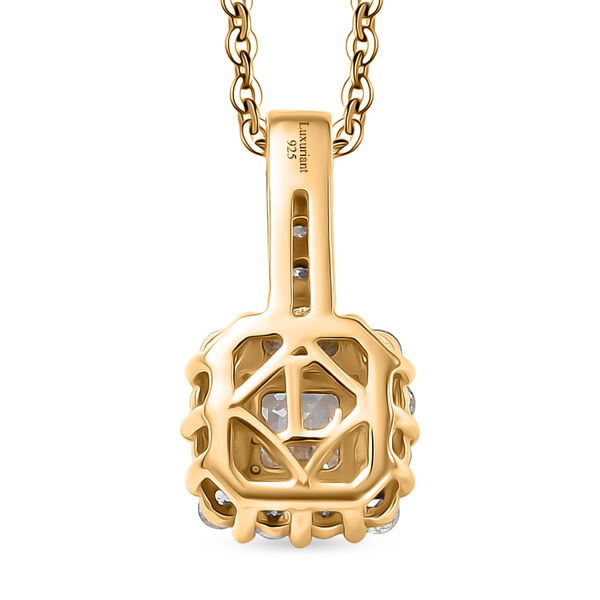 LUXURIANT DIAMOND - Lab Grown Diamant SI-GH Schmuckset ca. 45 cm 925 Silber 750 Gelbgold Vermeil ca. 0.40 ct image number 5