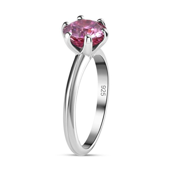 Rosa Moissanit Ring - 1,47 ct. image number 5