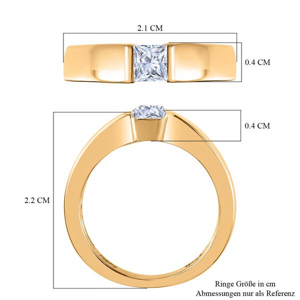 Moissanit Ring - 0,37 ct. image number 5