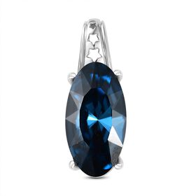 J Francis gefertigt mit SWAROVSKI- Montana Swarovski Kristall Anhänger