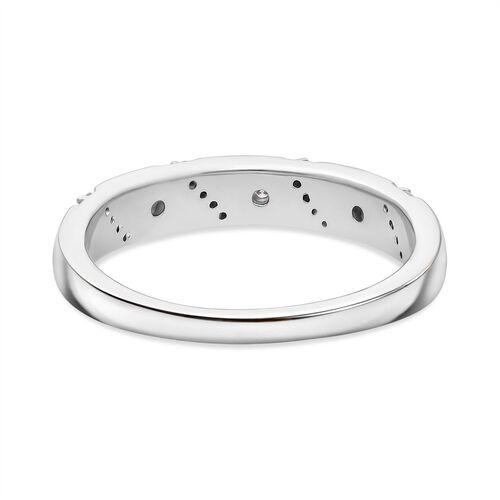 LUXURIANT DIAMOND -Lab Grown Diamant SI-GH Ring 925 Silber rhodiniert (Größe 21.00) ca. 0.17 ct image number 4