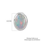 Natürlicher, äthiopischer Welo Opal Ohrringe 925 Silber platiniert ca. 0,96 ct image number 3