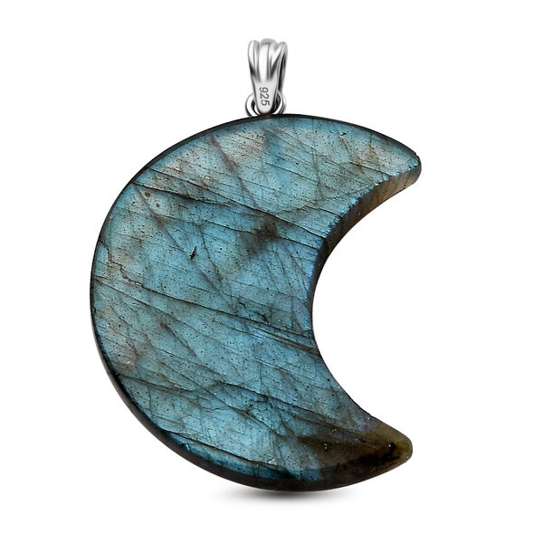 Labradorit Anhänger - 53,78 ct. image number 5