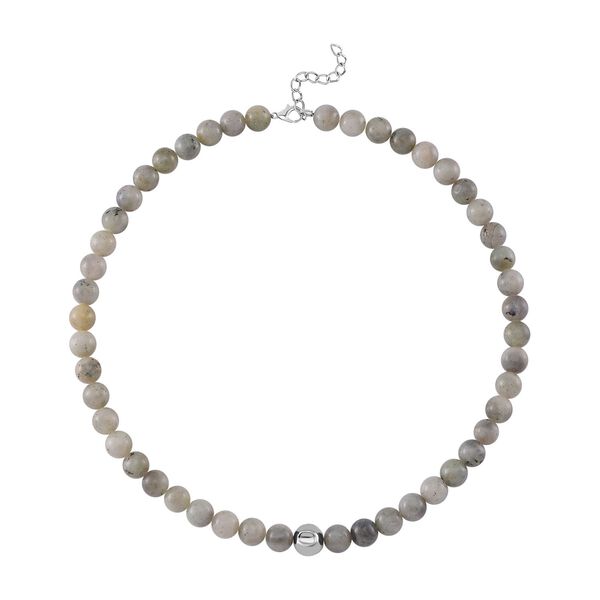 Labradorit Halskette, 50 cm - 365 ct. image number 3
