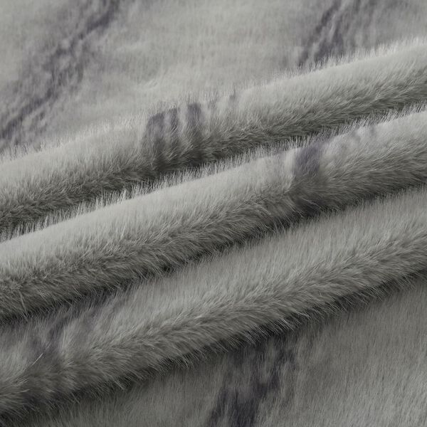 Super Soft Cationic Kuscheldecke, 200x220 cm, Grau image number 5