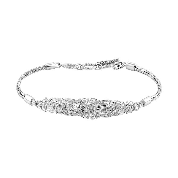 Royal Bali Kollektion - Silber Armband, 20cm