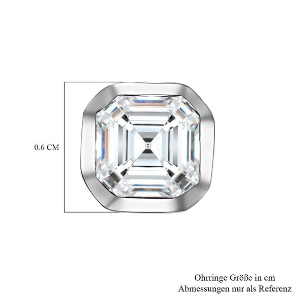 Moissanit Ohrringe - 1,32 ct. image number 7