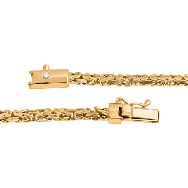 D'Joy Royal Bali - AAA goldenes Südseeperle und Labor Diamant Borobudur-Armband image number 4