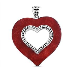 D'Joy Koralle Anhänger 925 Silber ca. 0,01 ct.