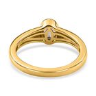 AAA Turkizit-Ring, 925 Silber Gelbgold Vermeil (Größe 20.00) ca. 0,48 ct image number 5