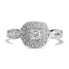 New York Kollektion - Diamant-Ring, P1 G-H, 585 Weißgold (Größe 18.00) ca. 0.75 ct