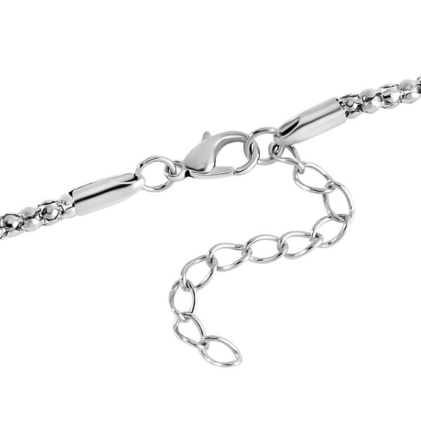 Schwarzer Kristall, Kristall Halskette ca. 70 cm image number 5