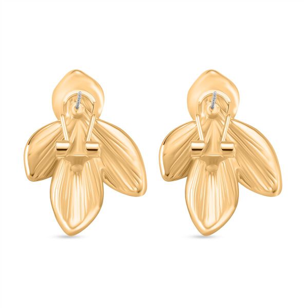 Emaille-Ohrringe im Rosabella Blatt-Design image number 5