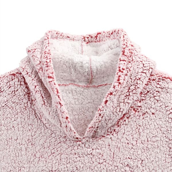 Kuscheliger Sherpa-Hoodie, Einheitsgr&ouml;&szlig;e, rosa image number 3