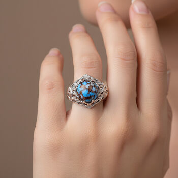 D'Joy Goldenhill T&uuml;rkis Ring - 4,36 ct.