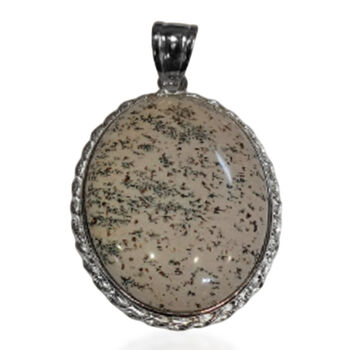 Dendritischer Achat Anh&auml;nger ca. 67.00 ct