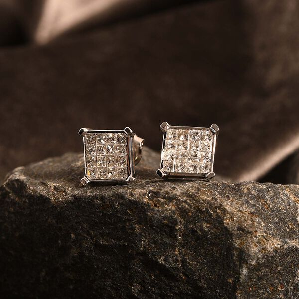 New York Kollektion- SI GH Diamant Ohrringe in 585 Gold - 1 ct. image number 5