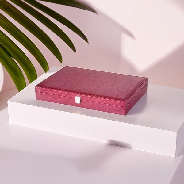 XL Premium Schmuckbox, 40x28x6 cm, pink image number 10