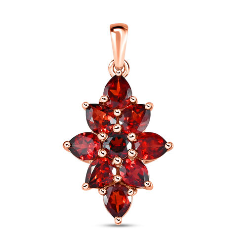 Natürlicher Mosambik Granat-Anhänger - 3,63 ct. image number 0