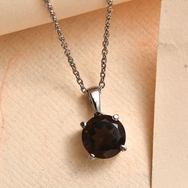 Rauchquarz Anhänger mit 50cm Kette - 5 ct. image number 1