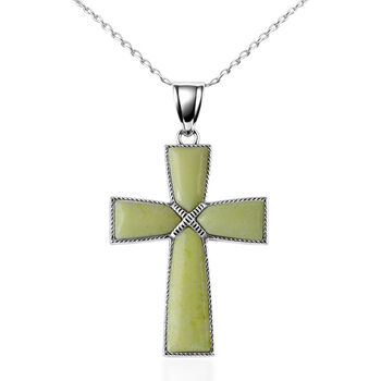 Ananas-Jaspis Anh&auml;nger ca. 15,00 ct.