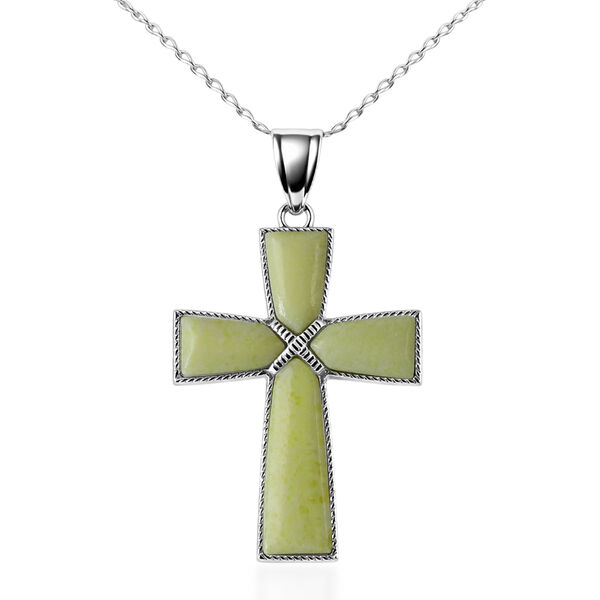 Ananas-Jaspis Anh&auml;nger ca. 15,00 ct.