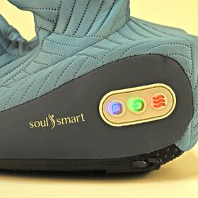 SOULSMART Wiederaufladbares Knetmassagekissen mit Wärme, 25x22x18,5 cm