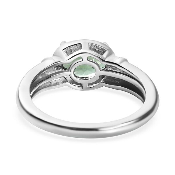 Nat&uuml;rlicher, gr&uuml;ner Apatit-Ring - 1,26 ct. image number 6