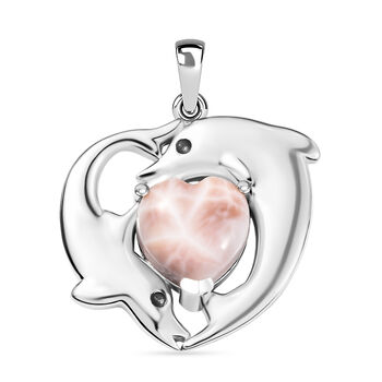 D&rsquo;joy AA Natrolith Anh&auml;nger 925 Silber rhodiniert ca. 3.56 ct