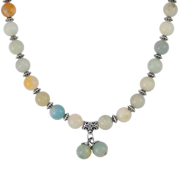 Mehrfarbiger Amazonit Schmuckset  Antik-silber-Plattierung ca. 310.00 ct image number 4