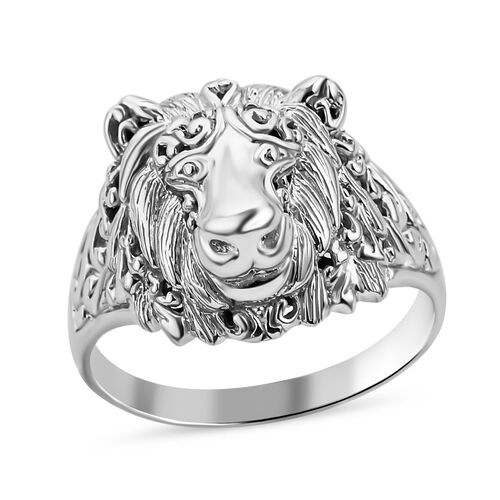 Royal Bali Kollektion - Löwen-Ring image number 0
