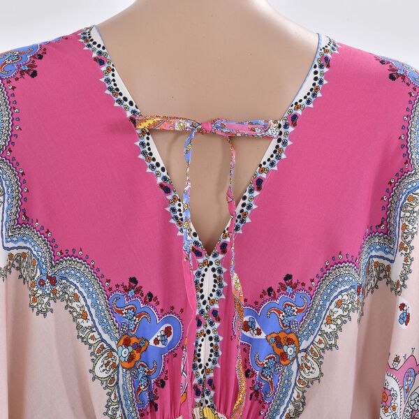 Luftiges Kleid, Einheitsgröße, pink image number 6