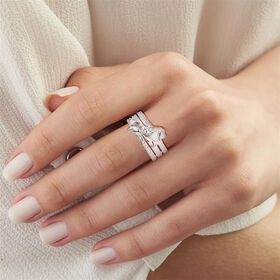 D'Joy 925 Silber Ring (Größe 20.00) ca. 5,72g