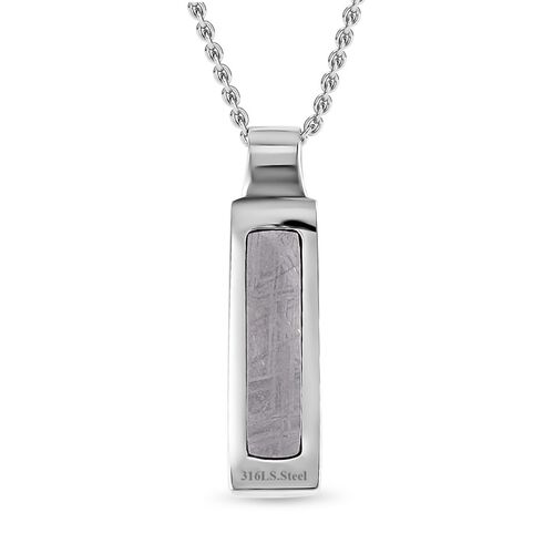 Meteorit Anhänger mit Kette - 1,50 ct. image number 0