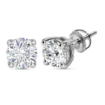 New York Kollektion - Diamant-Ohrringe, P1-P2 G-H, 585 Wei&szlig;gold ca. 1.00 ct