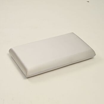 Serenity Night Kopfkissen aus Memory-Schaum mit k&uuml;hlendem Bezug, 70&times;40&times;10cm, Grau