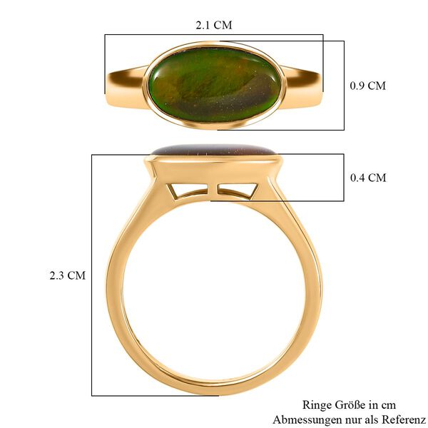 D'Joy kanadischer Ammolit Ring - 2,13 ct. image number 7