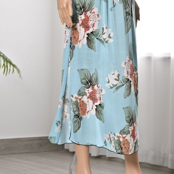 Maxikleid, Himmelblau image number 6