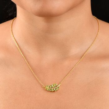D'Joy Peridot Halskette, 45cm - 1,73 ct.