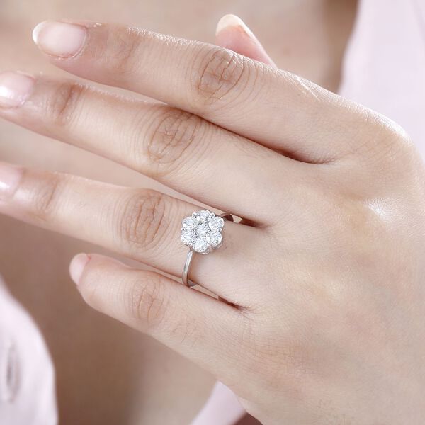 Moissanit Ring - 1,22 ct. image number 2