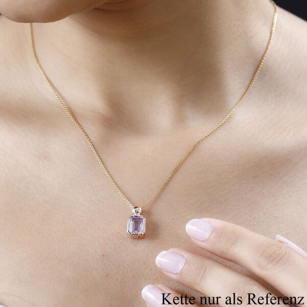 Rosa Amethyst Anh&auml;nger - 1,55 ct. image number 2
